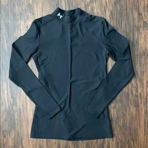 Under Armour ColdGear Fitted Long Sleeve Mock Neck